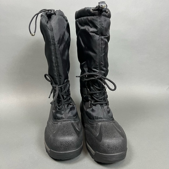 Sorel Mens (10) Black Winter Snow Boots - Picture 2 of 8